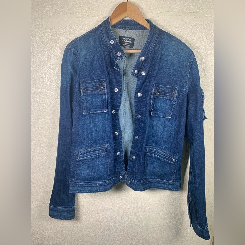 Ralph Lauren Women's Dark Blue Jean Jacket